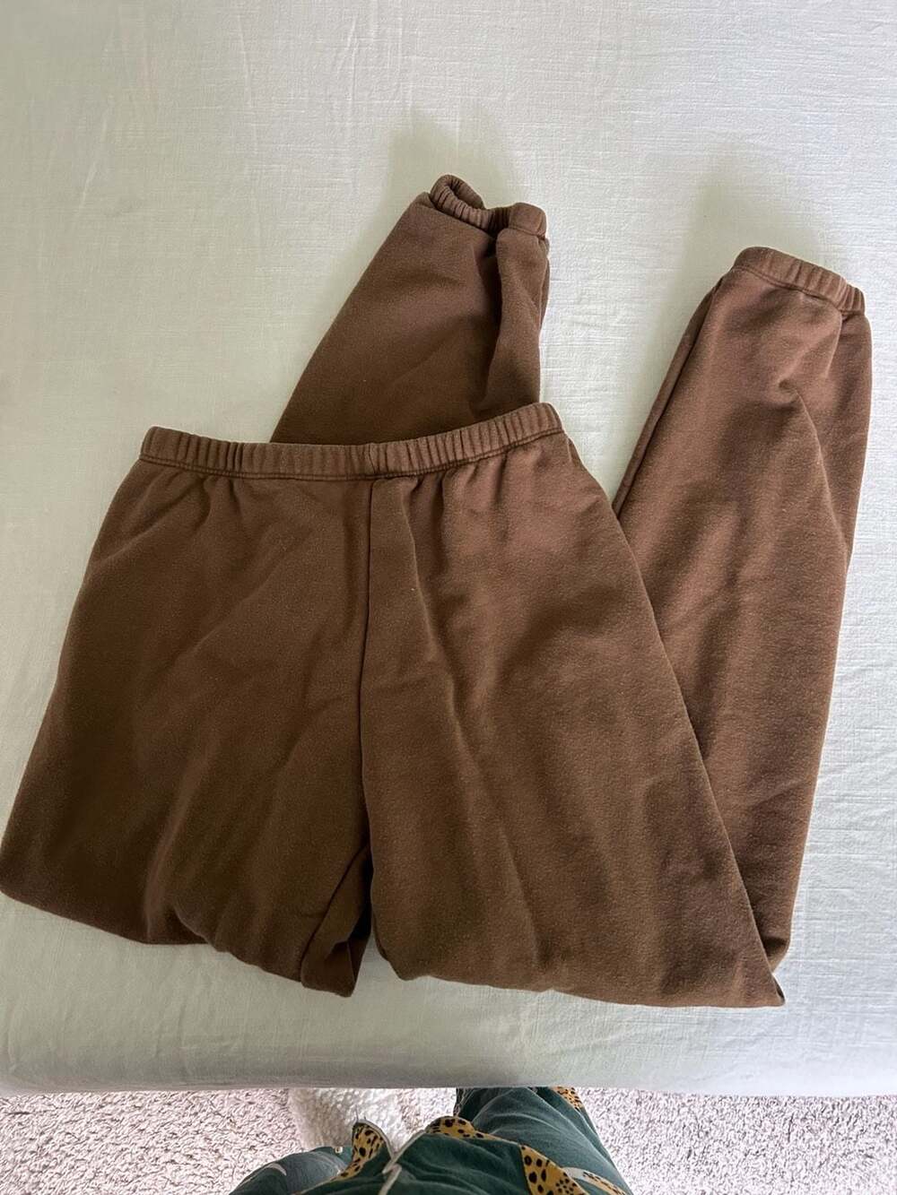 Talulah Brown Elastic Waist Sweatpants Joggers